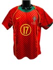 Cristiano Ronaldo Signed Nike Portugal  17 2004 Jersey Beckett