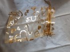 Lot Of Gold Heart Organza Gift Bags     Drawstring Pouch 3x4  Wedding Party 50-100