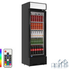 8ft3 Black Glass Door Commercial Refrigerator