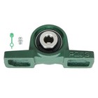 2 Bolt Solid Base Pillow Block Bearing 1 2  Bore Self Aligning 4 Pcs Ucp201-8