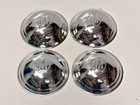 Vintage Chromed Murray New Pedal Car Pull Wagon Tractor Wheel Hubcaps 3 3 8 