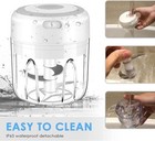 Mini Electric Garlic Chopper  Portable Meat Food Crusher For Nut Vegetable Fruit
