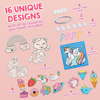 Kids Gem Painting Kit With 5d Gems  Unicorn Art Craft Set For Girls Ages 6-12