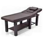 Black Heavyduty Wide Massage Table Facial Bed Salon Beauty W open-chest headrest