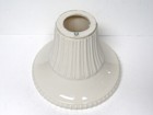 Art Deco Torchiere Shade - Lenox Vintage Bone China Floor Lamp  Shade - Rare