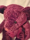 Russ Bears From The Past Burgundy Bear Serenade Plush 17  Tall Burgundy Beanbag