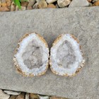 10 Keokuk Geodes Unopened Crack Your Own 2 5  Diameter Crystals Natural Rocks