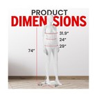 Topmaster Female Form Mannequin - Versatile 360   Design  Easy Assemble  Ful