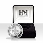 New Orleans Saints 2026 The Highland Mint Silver Plated Game Flip Coin 39mm