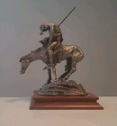 Chilmark Pewter End Of Trail Sculpture James Earle Fraser Warrior Horse  b1-f10 