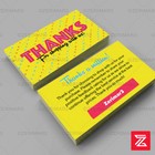 500 Thank You For Your Purchase Business Cards Pro Design 16pt Uv Gloss Or Matte