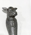 Arthur Court Dairy Cow Ice Cream Scoop Scooper Vintage 2002 Metal Silver Tone