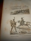 1836 Steel Engraving French Troops Napoleonic War Interview On River Ni  men