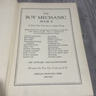 Vtg The Boy Mechanic Book 4 Popular Mechanics Diy Radio Woodworking  b5 