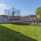 Skywalker Trampoline Outdoor 10 Ft  Round Outdoor Trampoline With Net  Trampo   