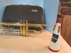 Vintage Trumpet--w case Gold Conn Student   Bach 7c Mouthpiece