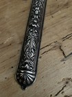Antique Mezuzah  Sterling Repousse  French Judaica