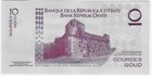 Haiti 10 Gourdes P 272 G 2014 Commemorative Unc 1804 - 2004