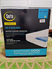 Serta 3  Soothing Cool Gel Memory Foam Mattress Topper Queen 60    X 80    New