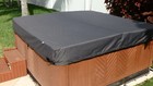Hot Tub Spa Cover Cap Heavy Duty Protector Water Resistant Woven Fabric Anti Uv