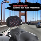 Motorcycle Detachable Sissy Bar Backrest Pad For Harley Glide Road King Trave   
