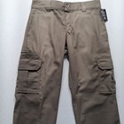 Nwt Dickies Men   s Flex Regular Fit Straight Leg Cargo Pants 30x30 Brown Workwear