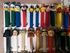 Lot Of 52 Vintage Pez Dispensers Feet See Pics