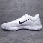 Nike Alpha Huarache Elite 4 Turf Baseball Shoes Mens Size 13 Grey White