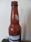 Vtg Pabst Blue Ribbon Beer Bottle Brown Glass  12 Oz  Foil Label