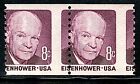 Errors Mint Us Pair Of  misperf  Stamp  Scott  1402   mnh 