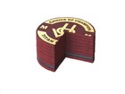  1  How Titan Red Pool Cue Tip - Choice Of Champion -  m   Medium  - One Tip
