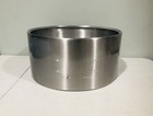 New Dw Collector   s 14x6 5 Thin 1mm Rolled Raw Aluminum Snare Drum Shell Workshop