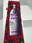 Absolut Vodka Rare Marc Lee Hauser Red Silk Tie