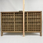 Pre 1945 Hamilton Mfg Co Wood Printers Type Letterpress Drawer 32x20 -147 Slots