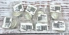 Vintage White Magnolia Floral Drawer Cabinet Pull Lot 8 Ceramic Knob Cottagecore