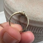  Antique Opi 10k Gold Blue Topaz Ring Size 6 Child Or Pinky Ring 1 14 Grams 