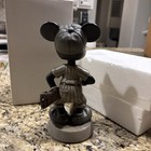 Disneyland Resort Mickey Mouse Baseball Player 8  Tall Bobble Head Figurine Nib