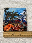 Candace Lee Hawaiian Visions Of The Tropics Square Ceramic Tile Trivet Ornament