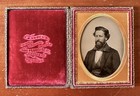 Vance 1 4 Ambrotype San Francisco Sacramento California Man Gold Rush Era 1850s