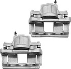 2x Front Brake Calipers For Jeep Grand Cherokee Comanche Xj Wrangler Tj Lh   Rh