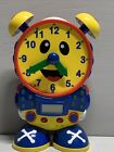 The Learning Journey Telly The Teaching Time Clock Blue Yellow Red Educational