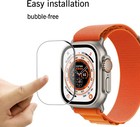 2-pack 9h Tempered Glass Screen Protector For Apple Watch Ultra   Ultra 2  49mm