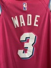 Nike Miami Heat Dwayne Wade  3 Sunset Vice City Pink Edition Jersey Size 50
