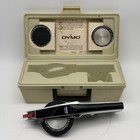 Dymo 1530 1550 Deluxe Tapewriter Labeling Kit Working Vtg Chrome Label Maker Cas