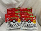 6 Hershey   s Pokemon Kisses 10 1 Oz Share Size Packs 151 Collectible Party New
