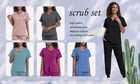 High-quality Scrubs Women Unisex Medical Nurse Veterinary Beauty Spa Uniform