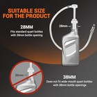 Lower Unit Gear Oil Pump For Standard Quart Bottles - 10cc Per Pump Stroke 