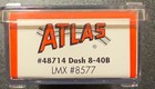 Atlas N Scale Ge Dash 8-40b Lmx Leasing 8577 Atlas  48714 Dc