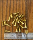  8 X 5 8 Wood Screws Slotted Flat Head Solid Brass American Made Free Shipping