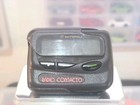 Motorola Advisor Elite 1-way Alphanumeric Pager  Working  Black  Clear Belt Clip